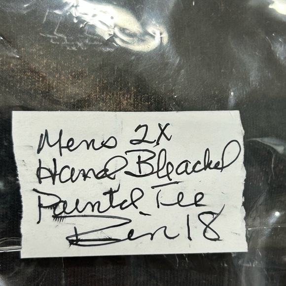 Men’s 2X Bleached Dyed  T Shirt Abstract Colorful Grunge Skater Graffiti‎ Artsy - Picture 15 of 15